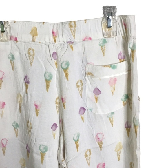 Fat Face Lounge Pants Ice Cream Pattern Size Small - Picture 5 of 6